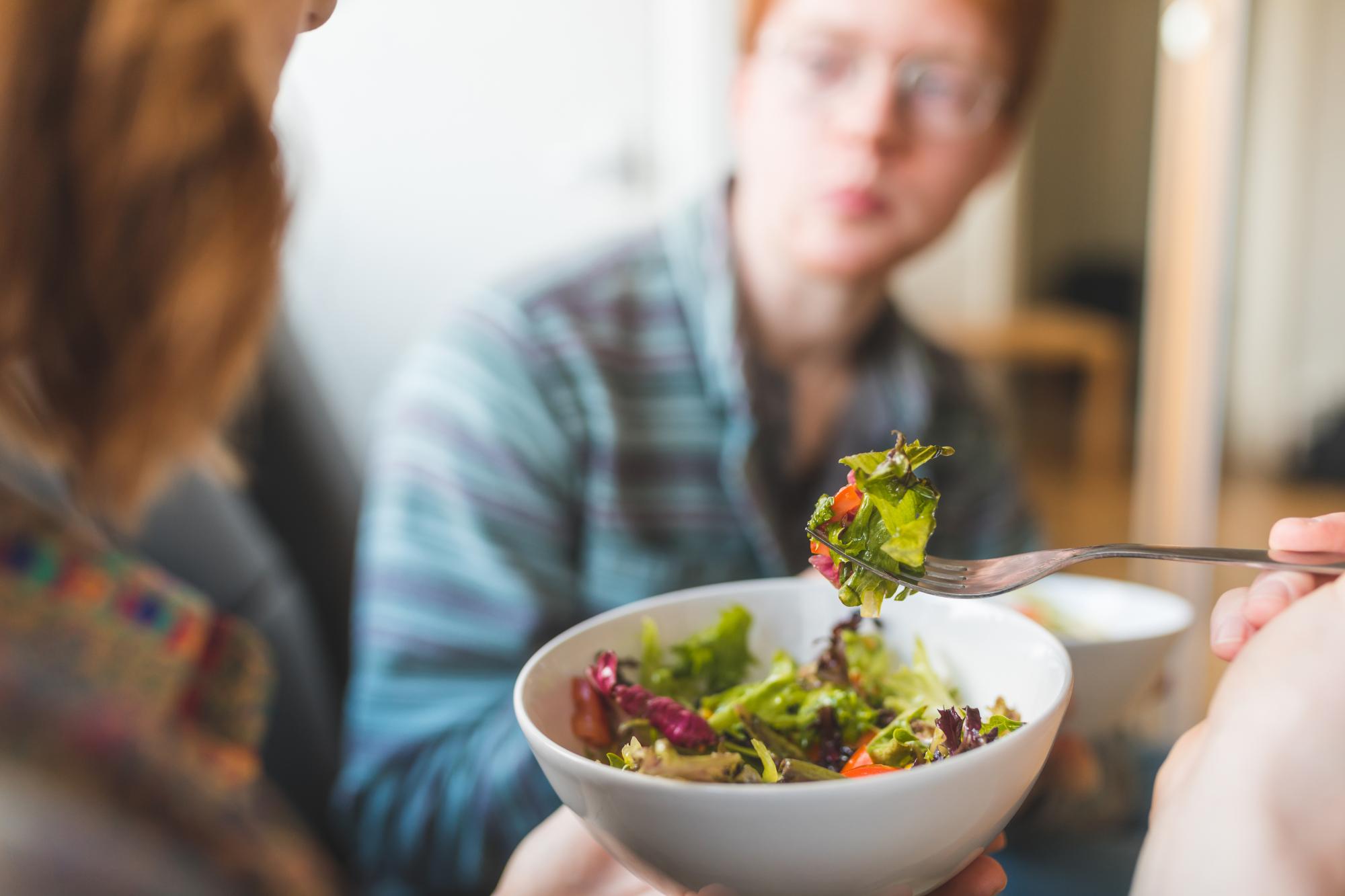 salade dans un bol